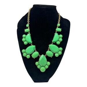 Kate Spade New York Day Tripper Statement Bib‎ Necklace Turquoise Gold Tone